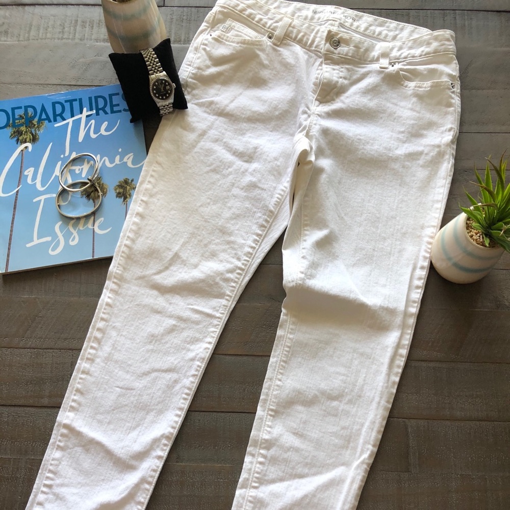 Michael Kors White Denim Jeans